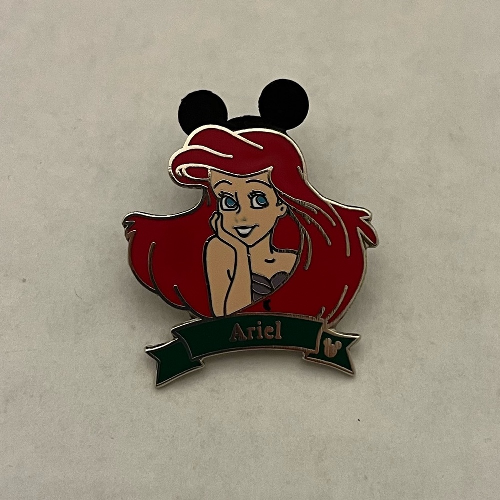 Disney Princess Ariel Pin Hidden Mickey